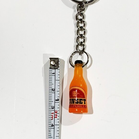 Fallout New Vegas Sunset Sarsaparilla Bottle Keychain - 3.5inch - Picture 4 of 7